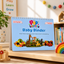 Baby Binder – Reusable Montessori Activity Book for Toddlers (1–3 Years) | 16 Learning Activities | 60+ Stickers